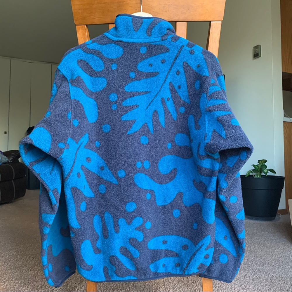 Patagonia Vintage Style Fleece Synchilla Snap-T Pullover Sweater Jacket Rare - Picture 2 of 4